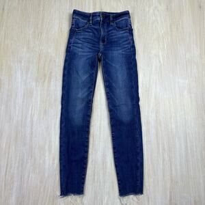 American Eagle Ne(x)t Level Stretch Hi Rise Jegging Crop Skinny Denim Jeans 00